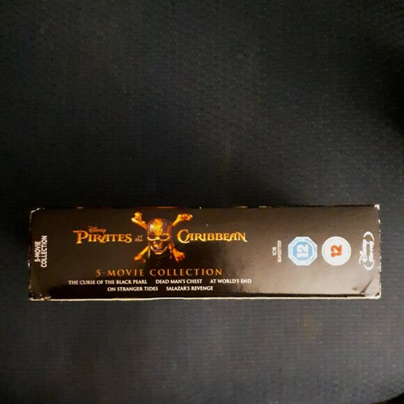 PIRATES OF THE CARIBBEAN 1-5 [Blu-ray Box Set] Complete All 5-Movie Collection - Picture 5 of 8